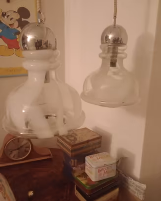 lampadari da soffitto anni70