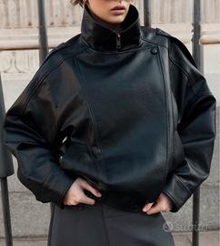 Giacca Zara Pelle mis. S (finta)