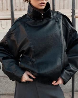 Giacca Zara Pelle mis. S (finta)