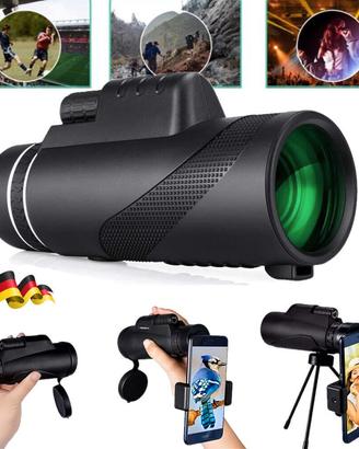 Telescopio monoculare Dual Focus 12x50 Waterproof