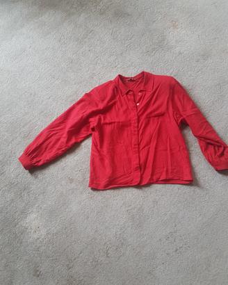 Camicia vintage valentino lana e seta