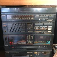 Impianto stereo anni 80 Philips