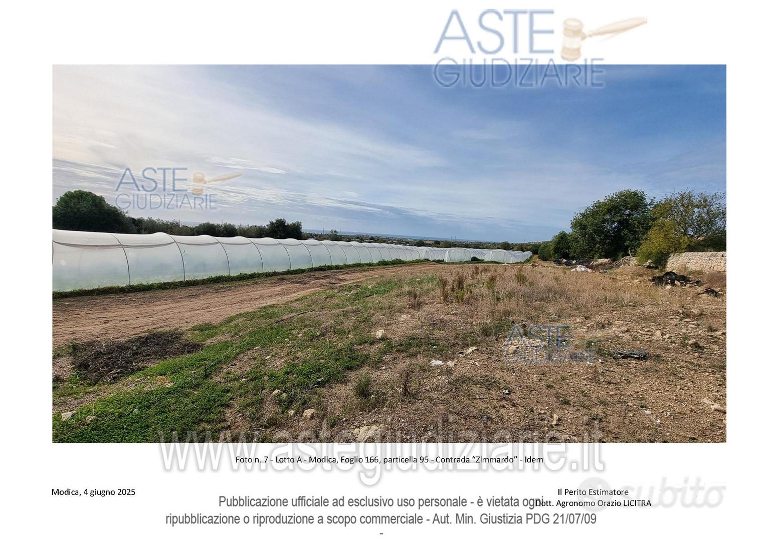 Terreno Agricolo Modica [A4358880] - Vista 2