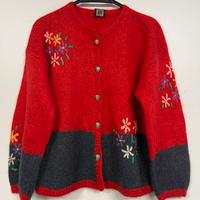 Fendi maglione vintage Tg./ (S) rosso