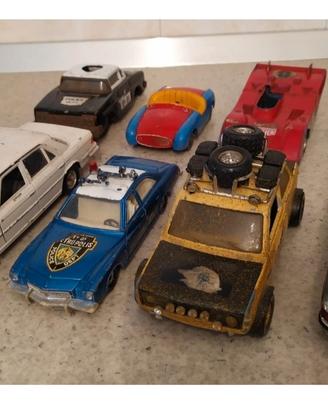 Lotto 10 automobiline vintage Polistil Burago CoMa