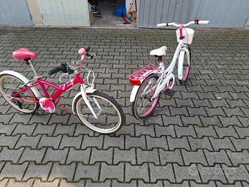 Due bici da bambina