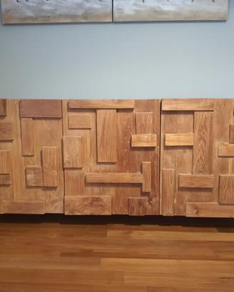 Madia in teak da esterno/interno 