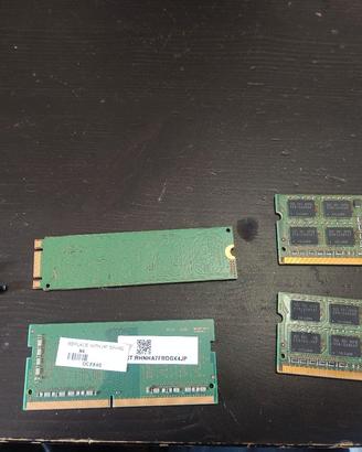 Schede RAM e rom ricambio PC 