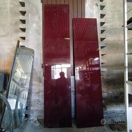 Vetro cristallo bordeaux 5 mm varie misure