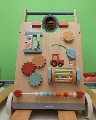 Carrello primi passi Monneka