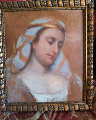 Quadro raffigurante ritratto femminile 