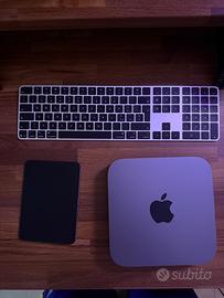MacMini 2018 + Mouse Track Pad + Apple Magic Keyb