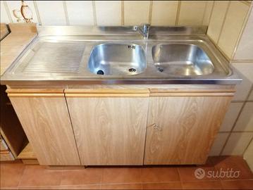 cucina in legno rovere 