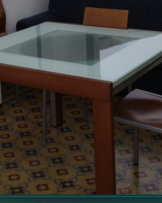 Tavolo quadrato allungabile Calligaris