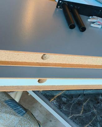 2 mensole grigie 60x23,5x4