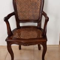 Poltroncina in legno