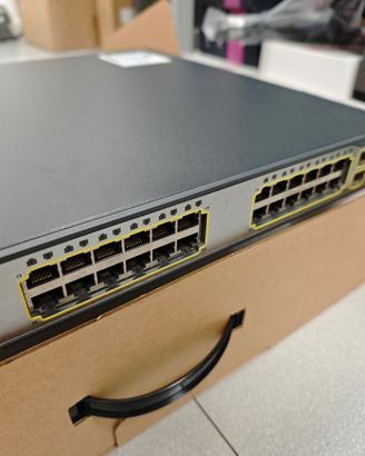 Switch cisco catalyst 3750, 24 porte