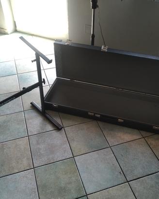 custodia rigida tastiera professionale 76 tasti