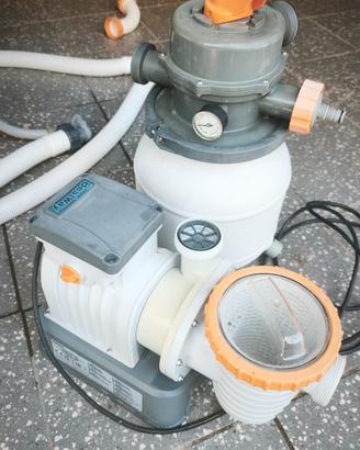 pompa a sabbia Bestway+scaletta 