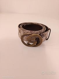 cintura GG marrone 