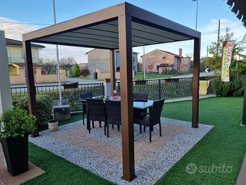 POMPEIANA AUTOPORTANTE A TELO TESO mt.3x3 3130euro