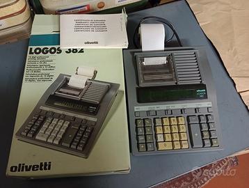 Olivetti Logos 382 calcolatrice