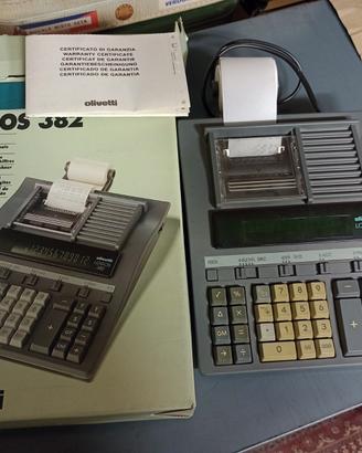 Olivetti Logos 382 calcolatrice