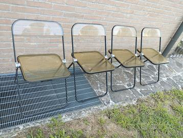 4 Sedie Plia design italiano Anonima Castelli 