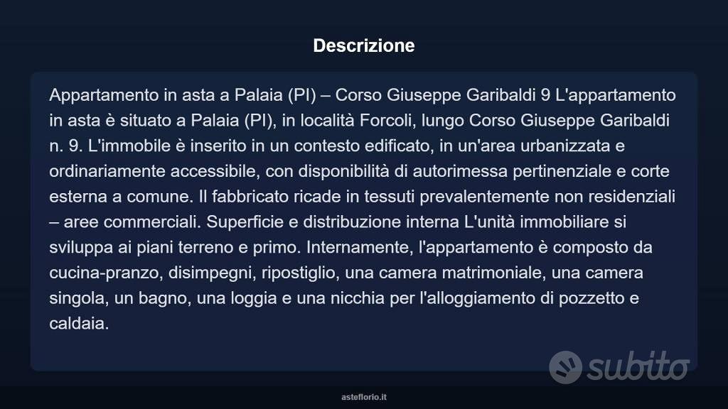 Appartamento – Palaia, Montechiari - Vista 2