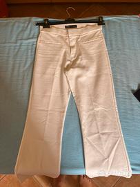 Pantalone Elegante Bianco