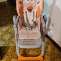 Seggiolone con cintura di sicurezza