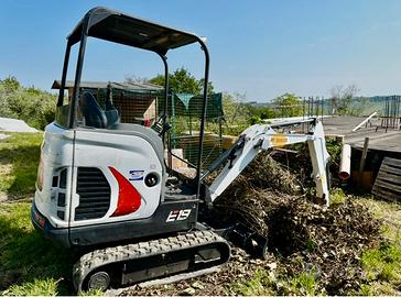 Mini escavatore bobcat e19