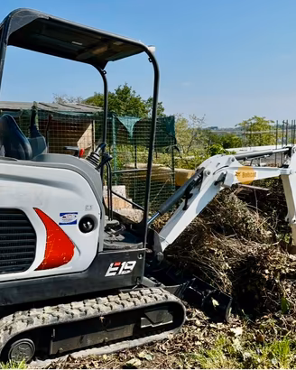 Mini escavatore bobcat e19