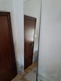Specchio rettangolare 180 x 35 cm