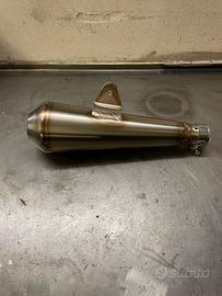 Silenziatore conico classico Cafe racer