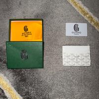 Portacarte Goyard bianco