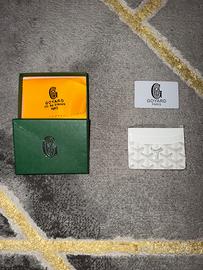 Portacarte Goyard bianco