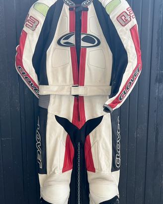 Tuta moto CLOVER + stivali