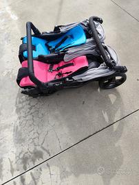 Passeggino/trio gemellare Baby Monster Easy Twin