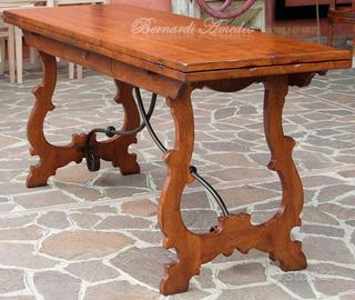 Tiranti in ferro battuto fatti a mano per tavoli f