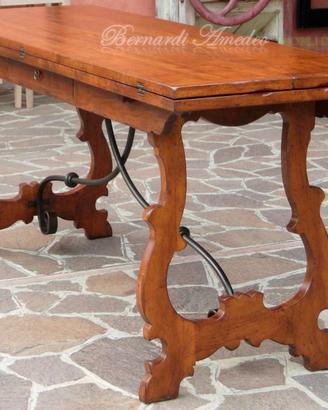 Tiranti in ferro battuto fatti a mano per tavoli f