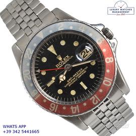 ROLEX GMT Master 1675 Cornino Underline gilt 1964