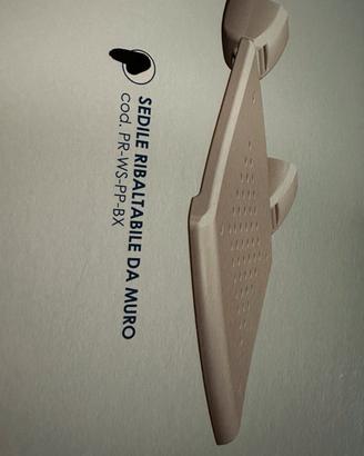 Sedile disabile wc nuovo