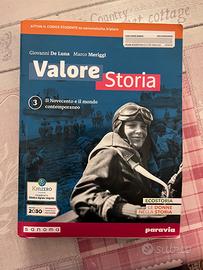 Libro di testo Valore Storia 3