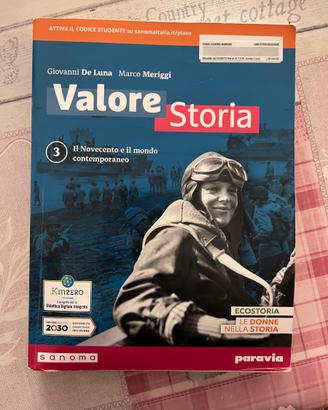 Libro di testo Valore Storia 3