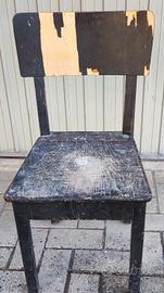 Sedia contenitore  1940 / 1950