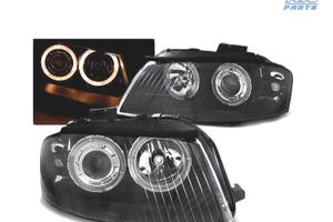 FARI ANGEL EYES AUDI A3 8P 03-08 FONDO NERO