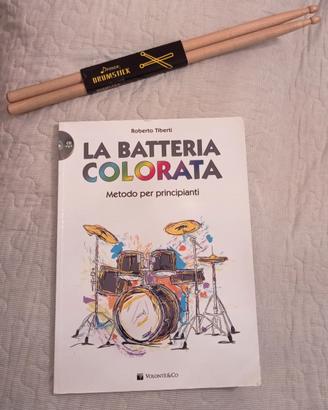 libro per imparare la batteria 