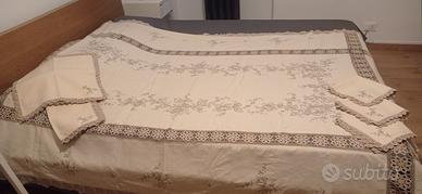 ANTICA TOVAGLIA DI PURO LINO 