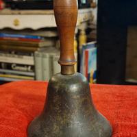 antica campanella da scuola fine 800